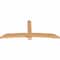 Ekena Millwork Bellingham Timber Gable Bracket, Western Red Cedar, 84"W x 35"H x 3 1/2"D x 5 1/2"F, 10/12 Pitch GBW084X35X0406BEL00SWR - alternate 2